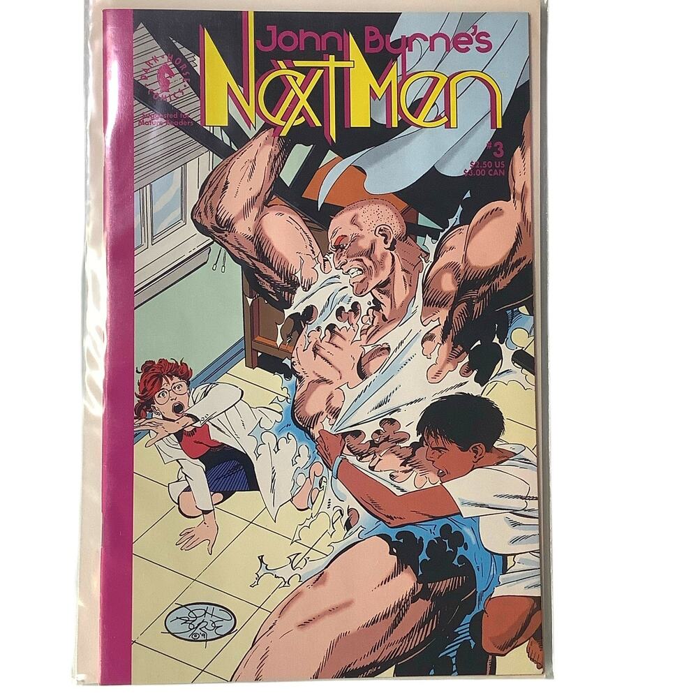 Next Men #3, April 1992, Dark Horse Comics, NM 9.4